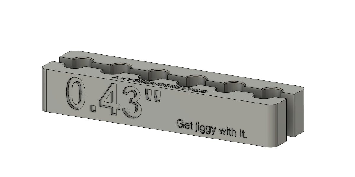 Strat Single Coil Magnet Jig Set