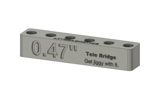 Tele Bridge Magnet Press Jig Set
